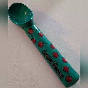 Captain Morgan Green Ice Cream Scoop Cherries